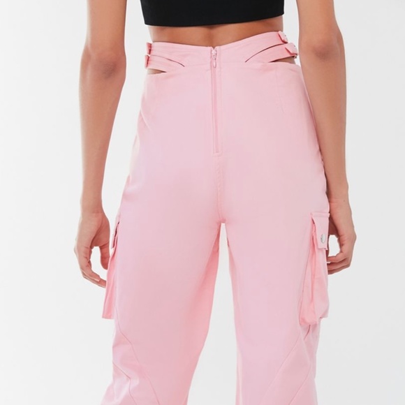 I.AM.GIA Zane Cargo Strappy Pink Jogger Pant - Picture 2 of 5